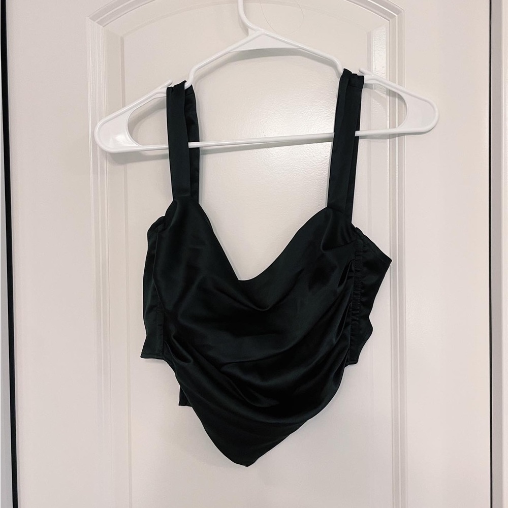 Miaou Tati Top in Black - Picture 3 of 9